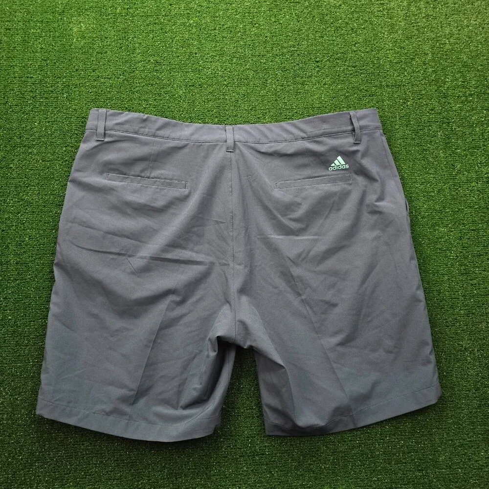 Adidas Shorts Mens 40 Green Teal Ultimate 366 Core Chino Lightweight Golf Preppy